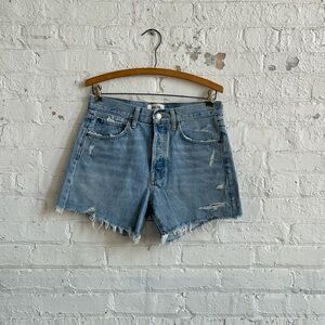 AGOLDE Parker Long Denim Jean Shorts Size 26